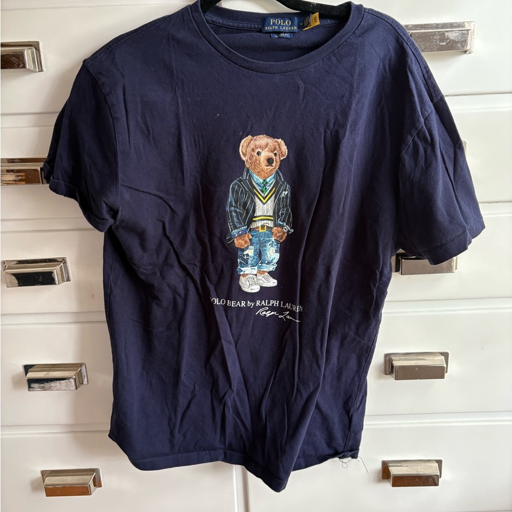 Ralph Lauren Classic Fit Navy T-Shirt